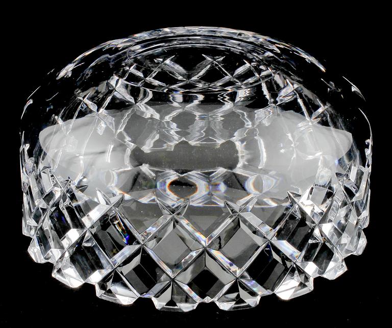 SKÅL, glas, "Sofiero", Gunnar Cyrén, Orrefors, 1900-talets andra hälft.