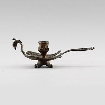 NATTLJUSSTAKE, mässing, 1800-tal.