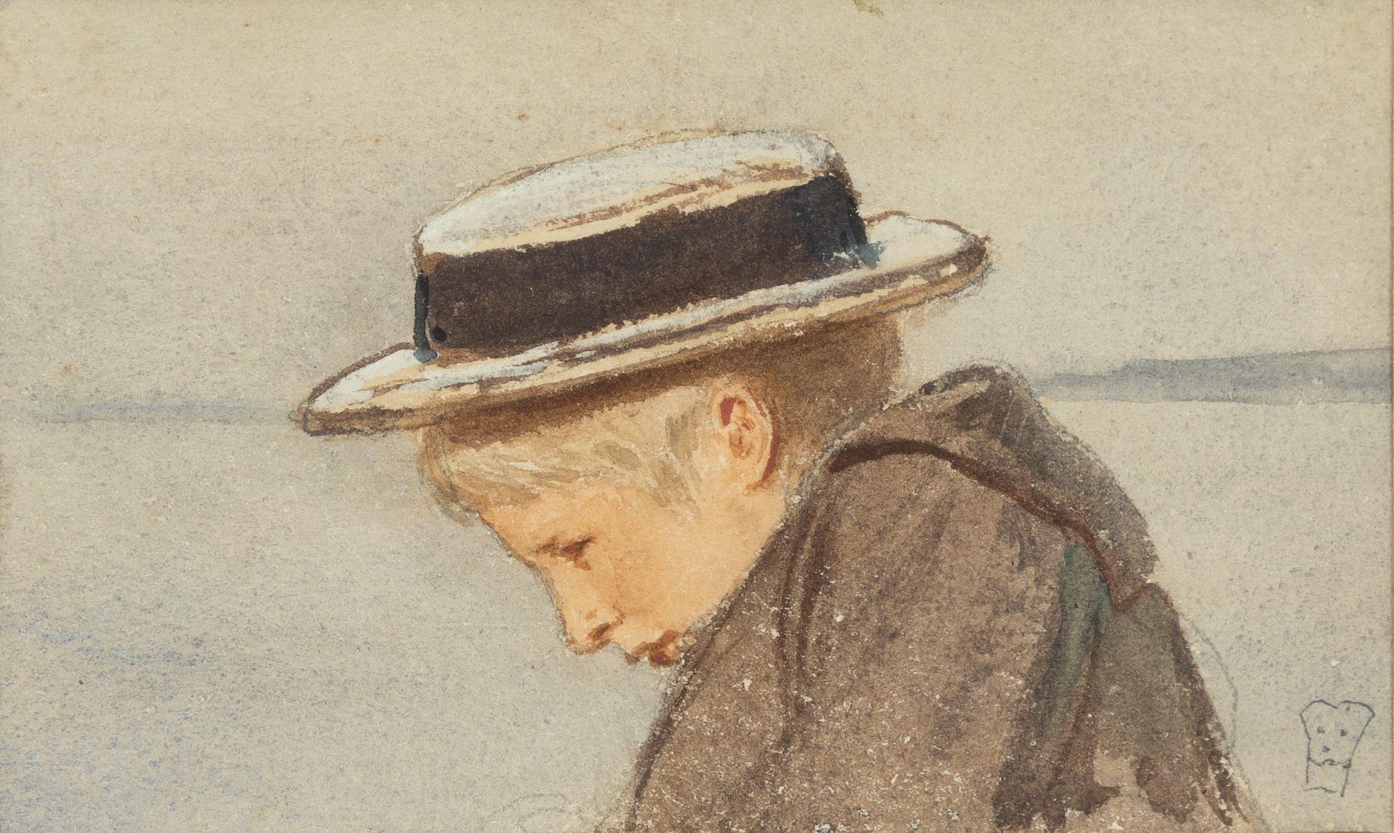 August Malmström, tillskriven, "Fru Sohlmans yngsta son".