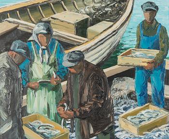 Boris Ninemae, Fiskare.