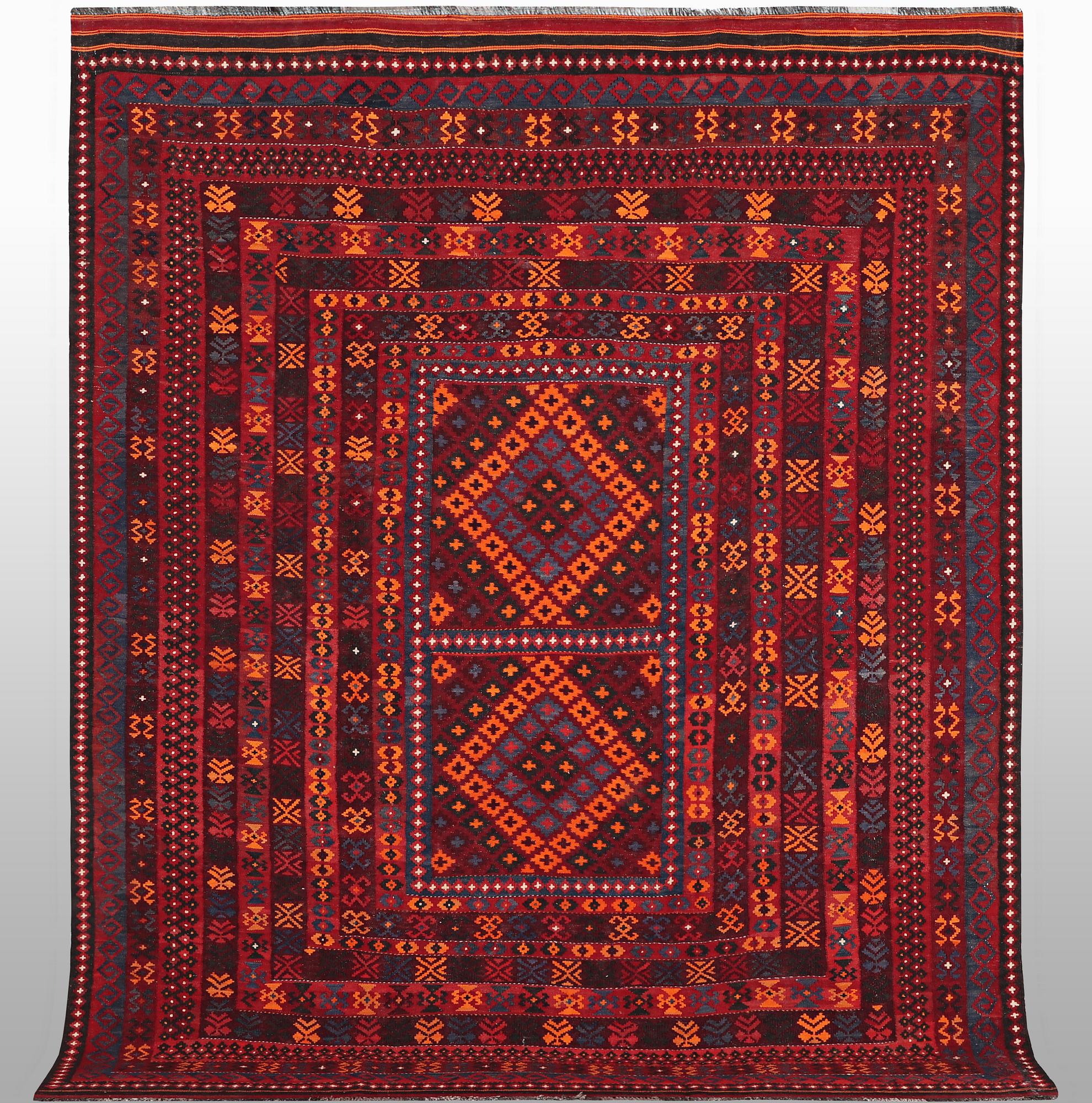 A carpet, Kilim, ca 310 x 244 cm.