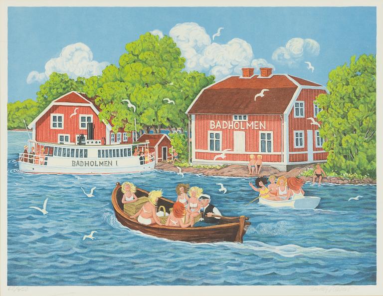 Bert Håge Häverö, 'Badholmen'.