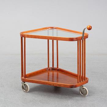 A Swedish Modern drinks trolley, 1940's.