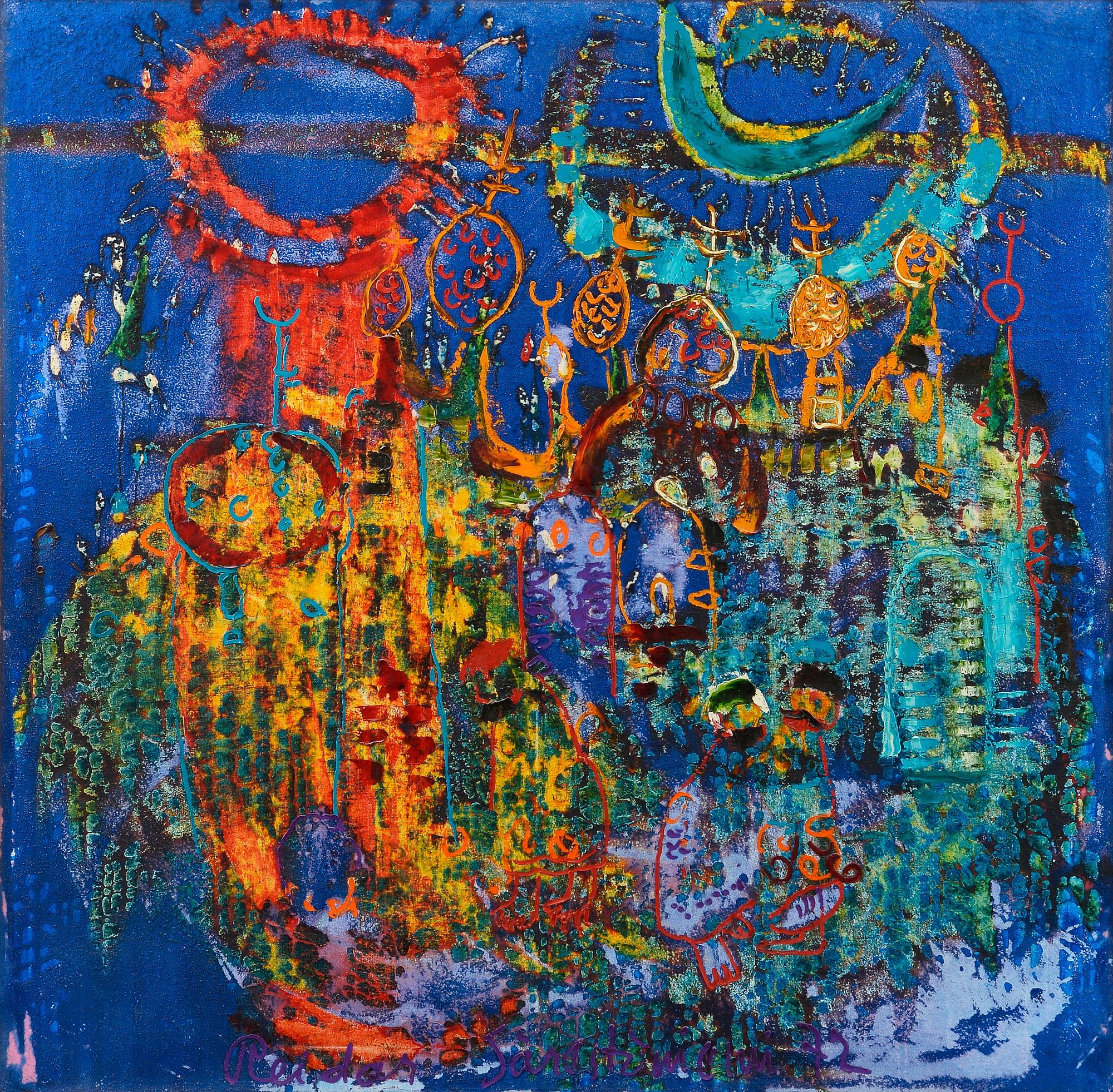 Reidar Särestöniemi, "FANTASY FROM THE TRIFON MONASTERY I".