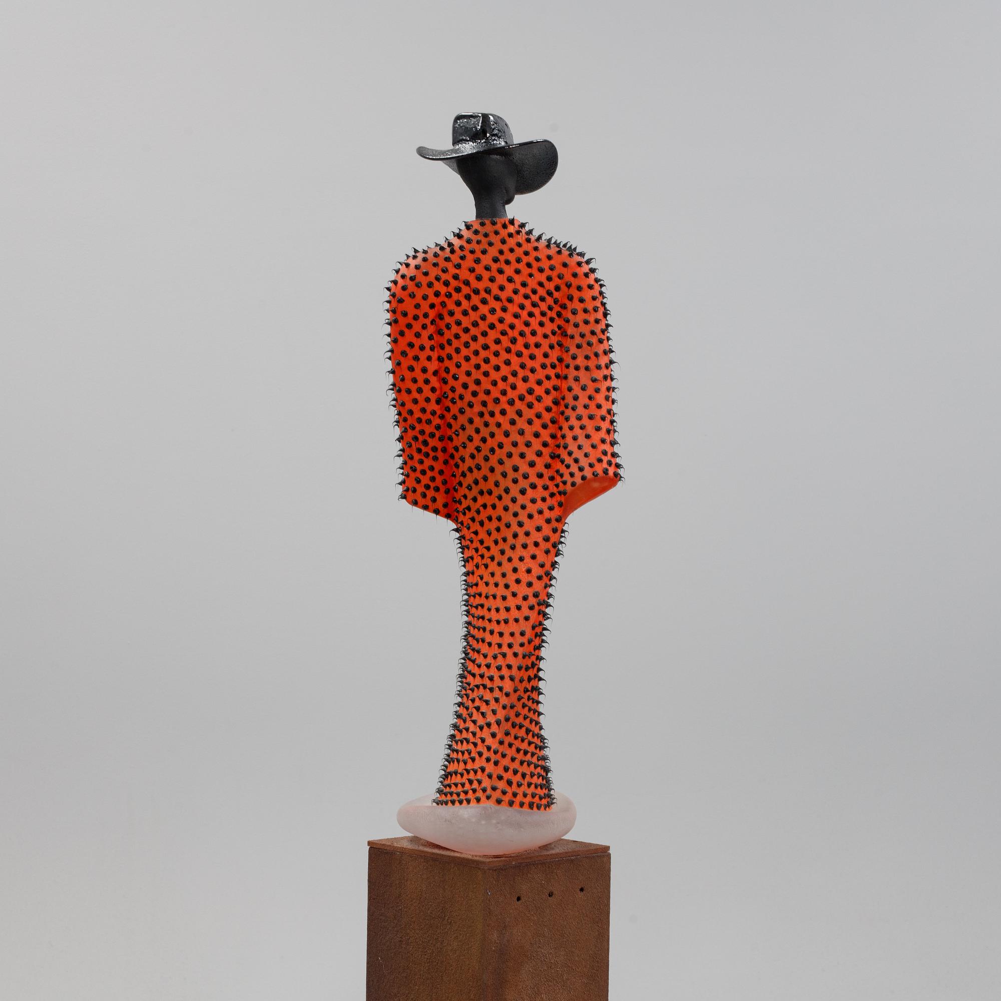 Kjell Engman, a unique glass sculpture, Kosta Boda, Sweden.