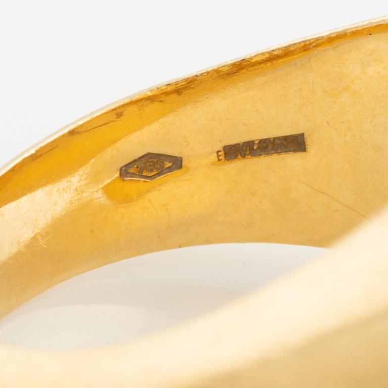 Bulgari, 18K gold ring.