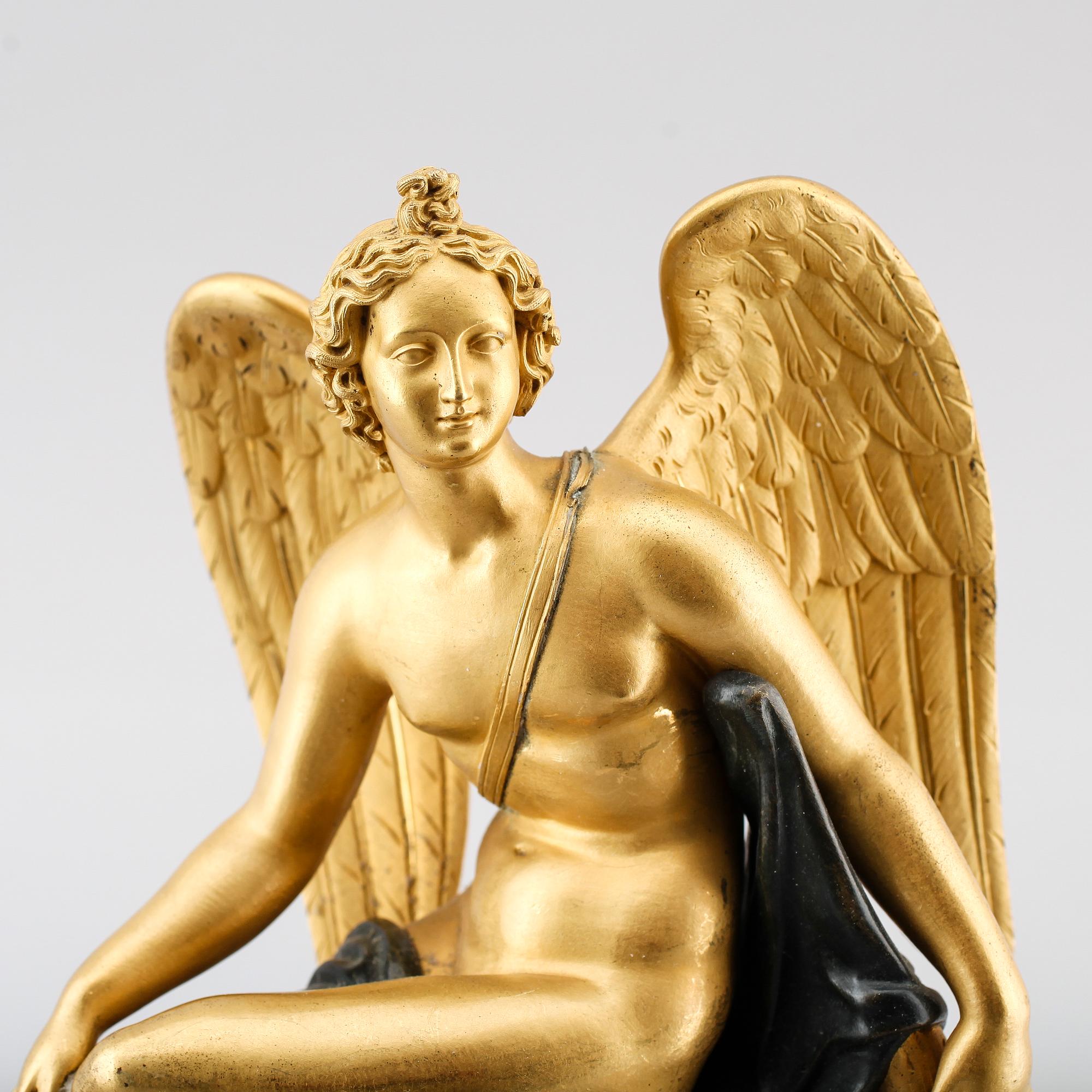BORDSPENDYL, senempire, 1800-talets mitt.
