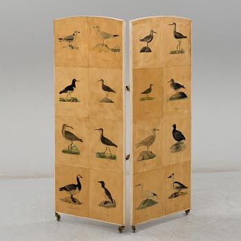 A  FOLDING SCREEN FROM THE FIRST HALF OF THE 20TH CENTURY,