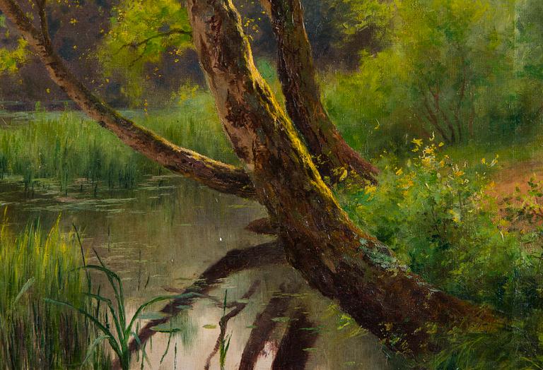 Edward Molyneux, Skogslandskap.