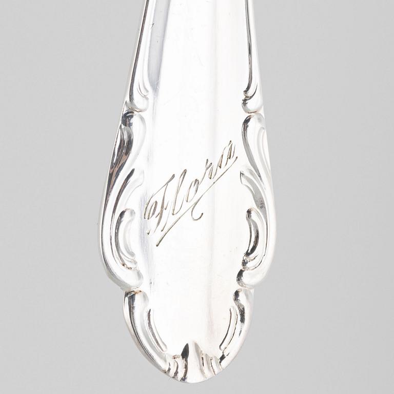 A Swedish silver cutlery, model 'Haga', Skandia, Stockholm, some 1939 (36 pieces).