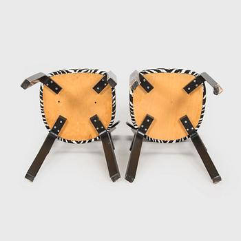Alvar Aalto, stolar, 6 st, modell 69, Artek, 1900-tal.