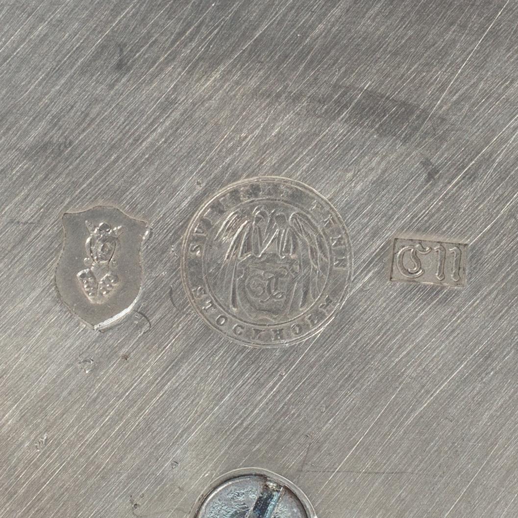 Josef Frank, candlesticks, a pair, "Pelare", Svenskt Tenn, 2001.