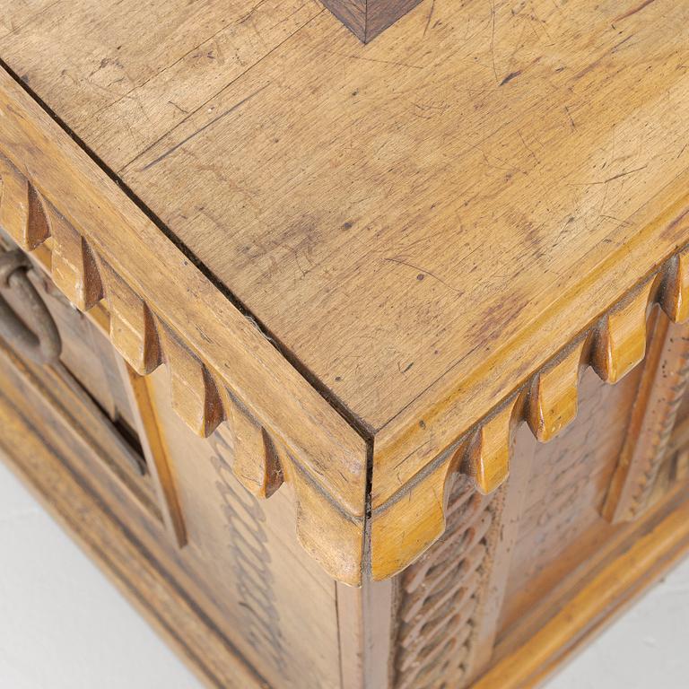 A South German late renaissance chest, 17th century.