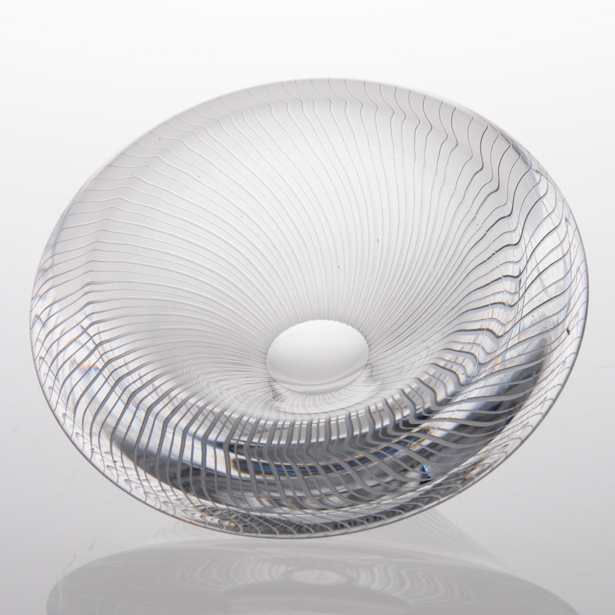 TAPIO WIRKKALA,  skål, "3362", signerad Tapio Wirkkala, Iittala.