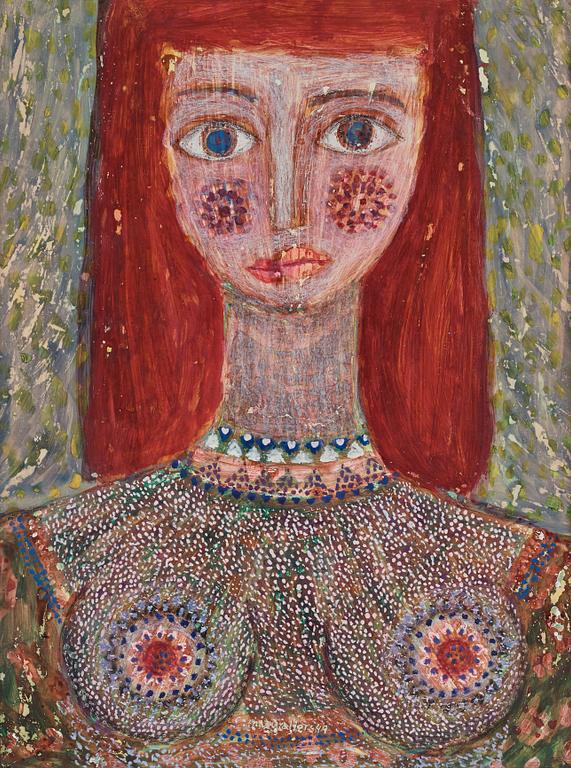 Max Walter Svanberg, Girl with red hair.