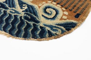 An 19th century Ningxia 'RKO' rug, c 157 x 84 cm.
