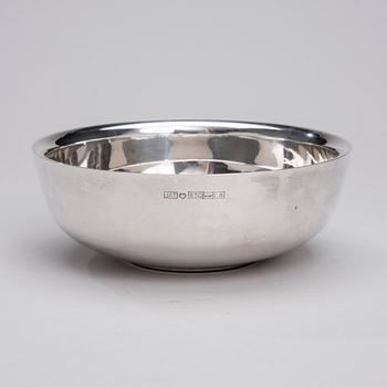 SKÅL, silver, J.A Tarkiainen, Helsingfors 1980. Tot. vikt ca 574 g.