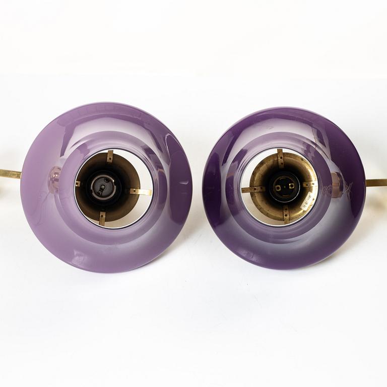 Hans-Agne Jakobsson, Vägglampor, ett par, modell V241, Markaryd.