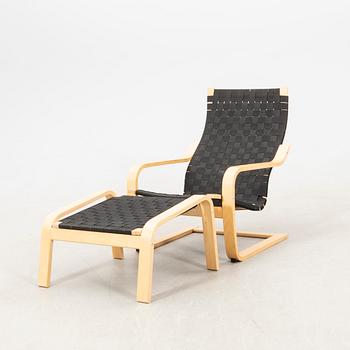 Noborn Nakamura, armchair with footstool "Poäng", IKEA, 1999.