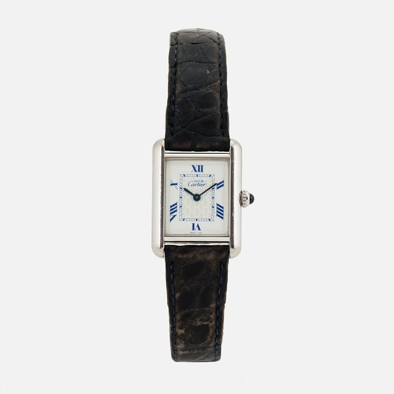 CARTIER, Tank, wristwatch, 22 mm.
