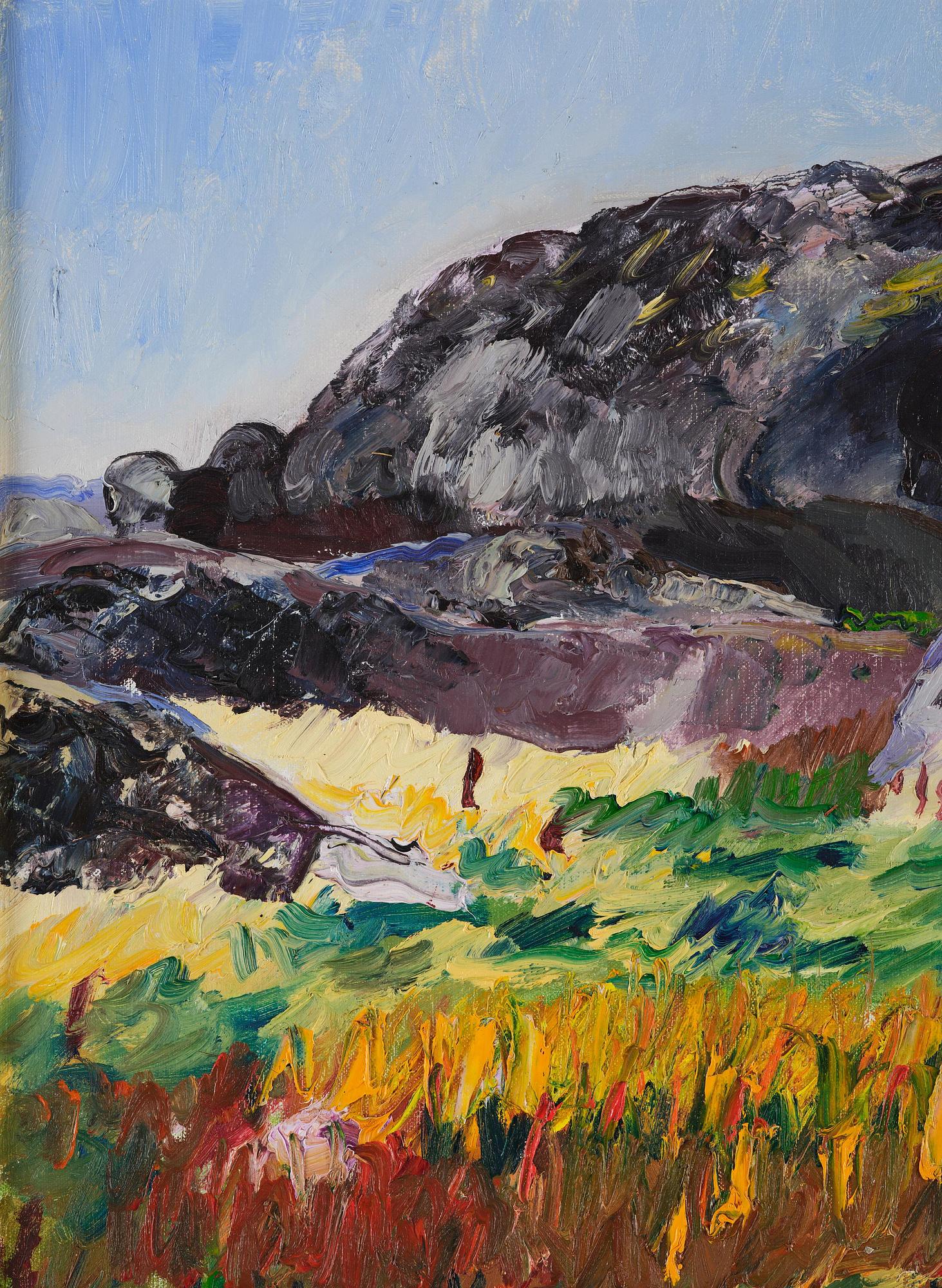 Lena Cronqvist, "Berget, Rundholmen".