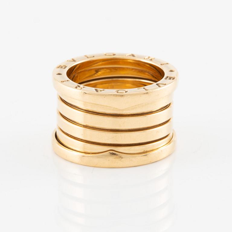 Bulgari ring "B.zero1" 18K gold.