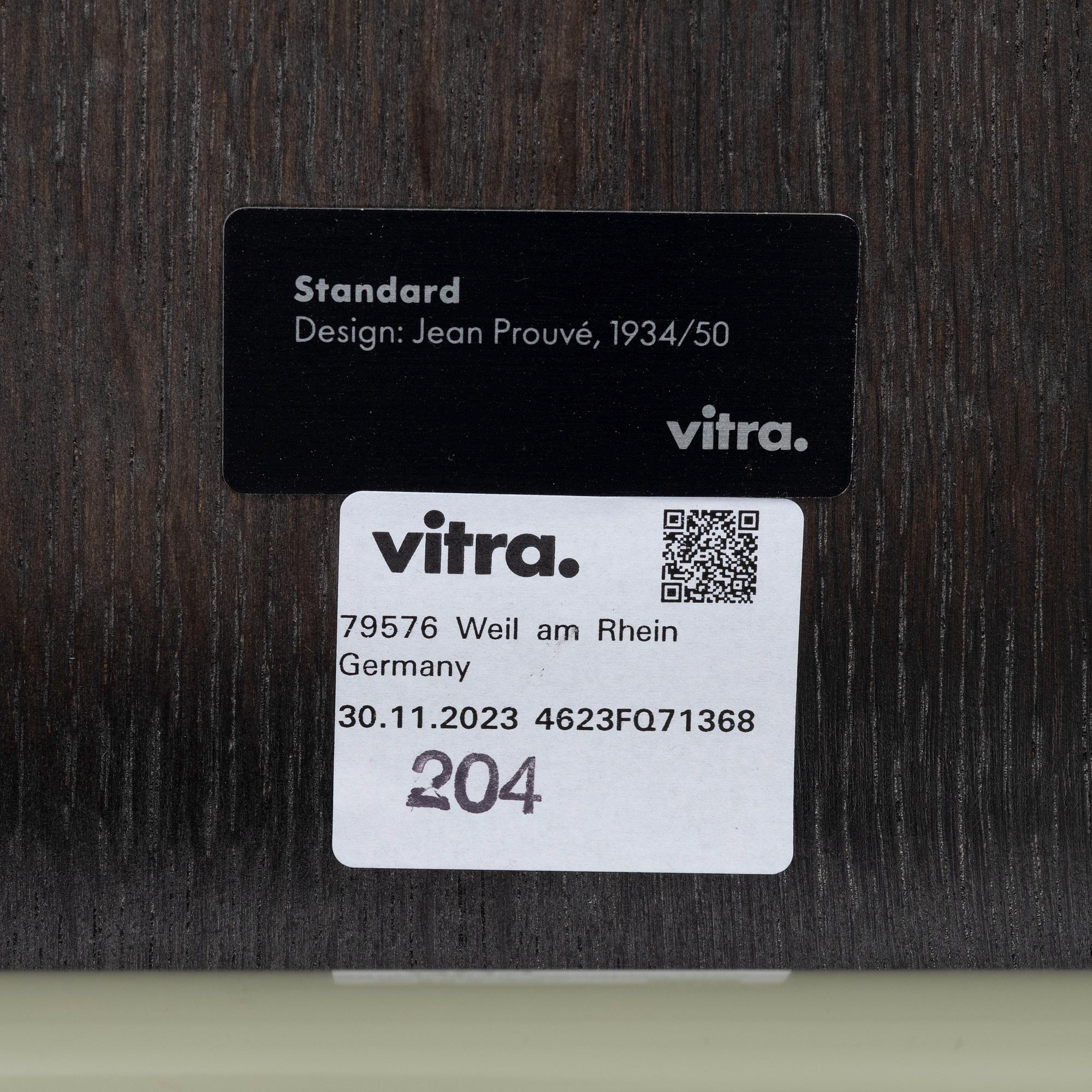 Jean Prouvé, Stolar, 7 st, "Standard", Vitra, 2023.