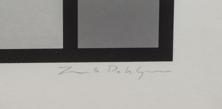 JACOB DAHLGREN, färgserigrafi, signerad och numerad 128/150.