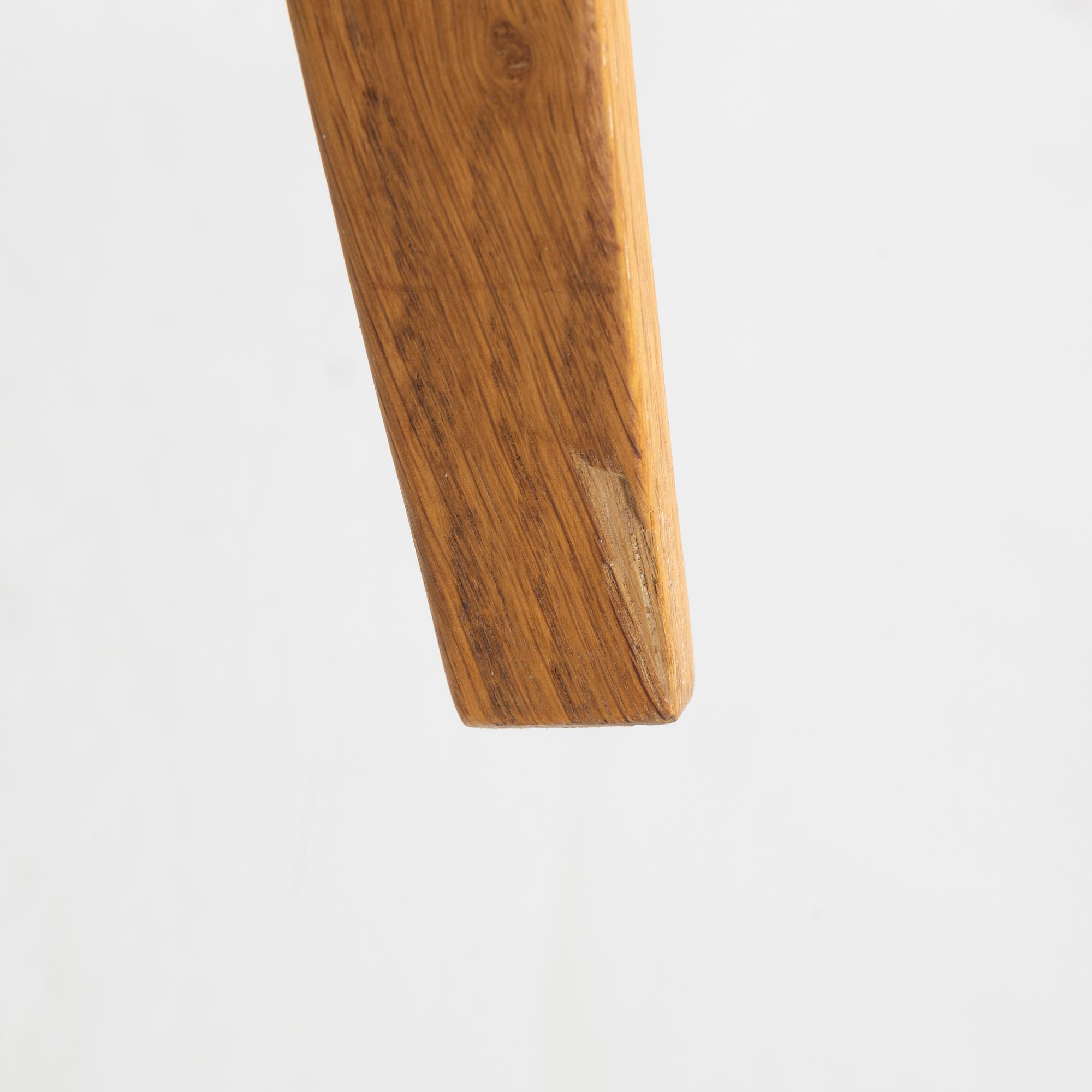 Bruno Mathsson, fåtölj, "Eva Hög", Firma Karl Mathsson, Värnamo, 1972.