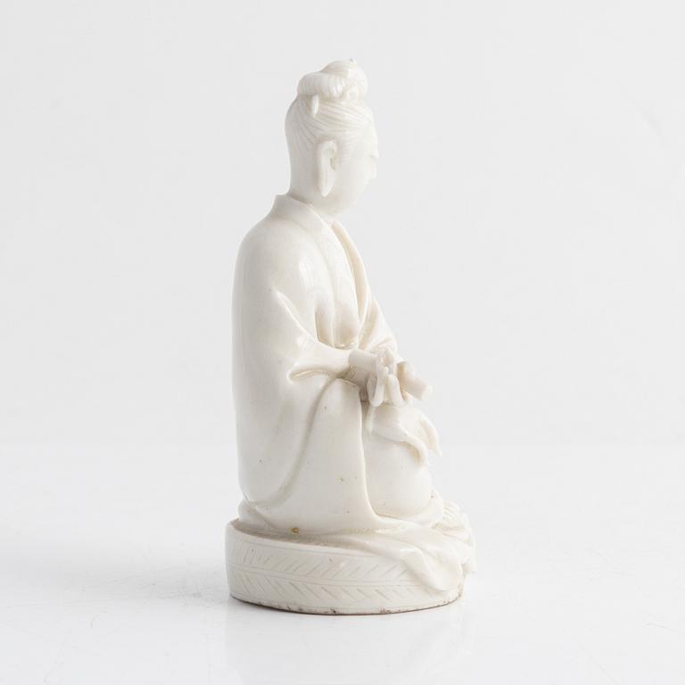 Guanyin, Blanc de Chine, China, 20th century.