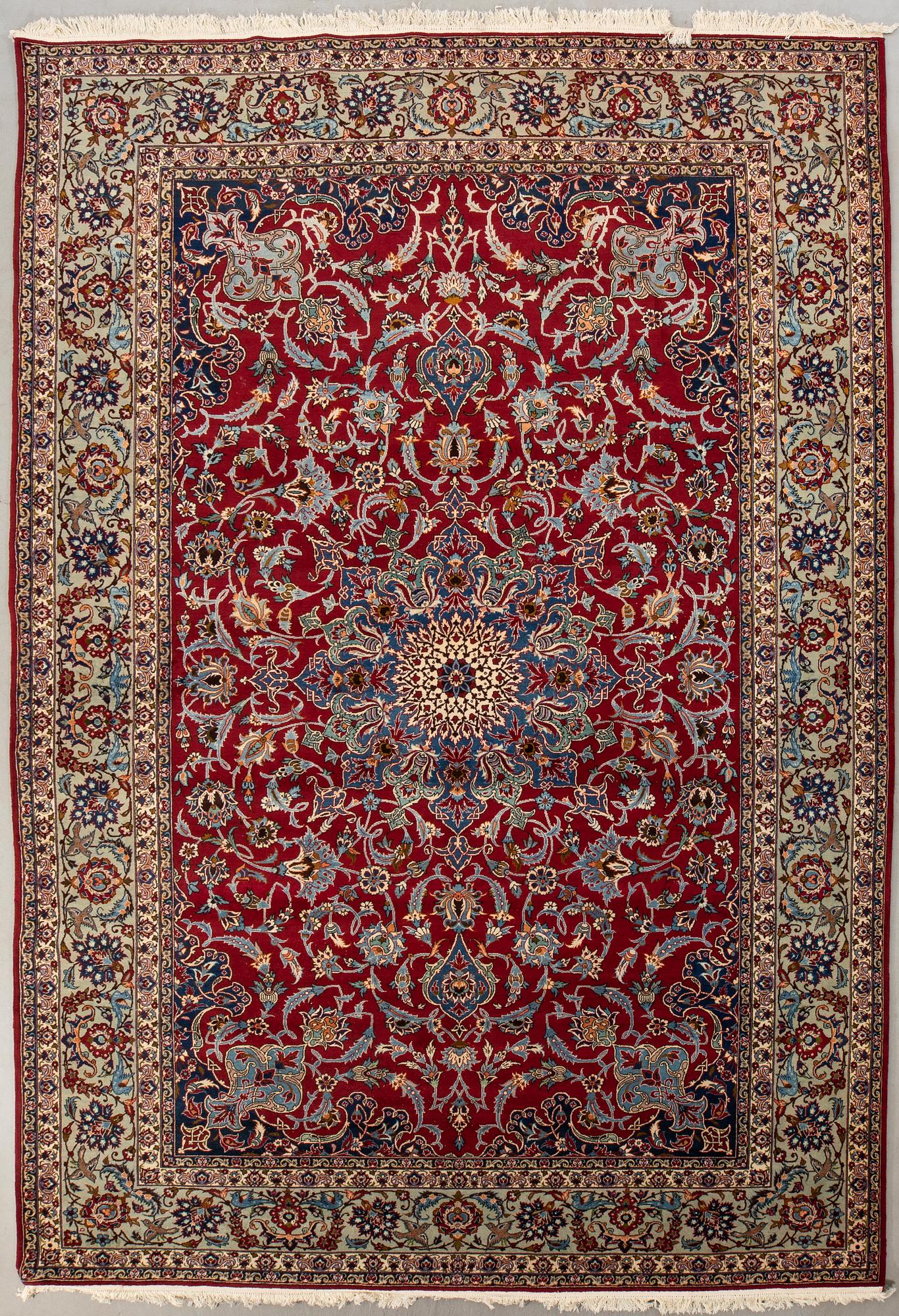 Keshan rug semi-antique approx. 465x325 cm.
