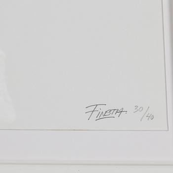 FINSTA, seriegraph, 2009, signed and numbered 30/40.