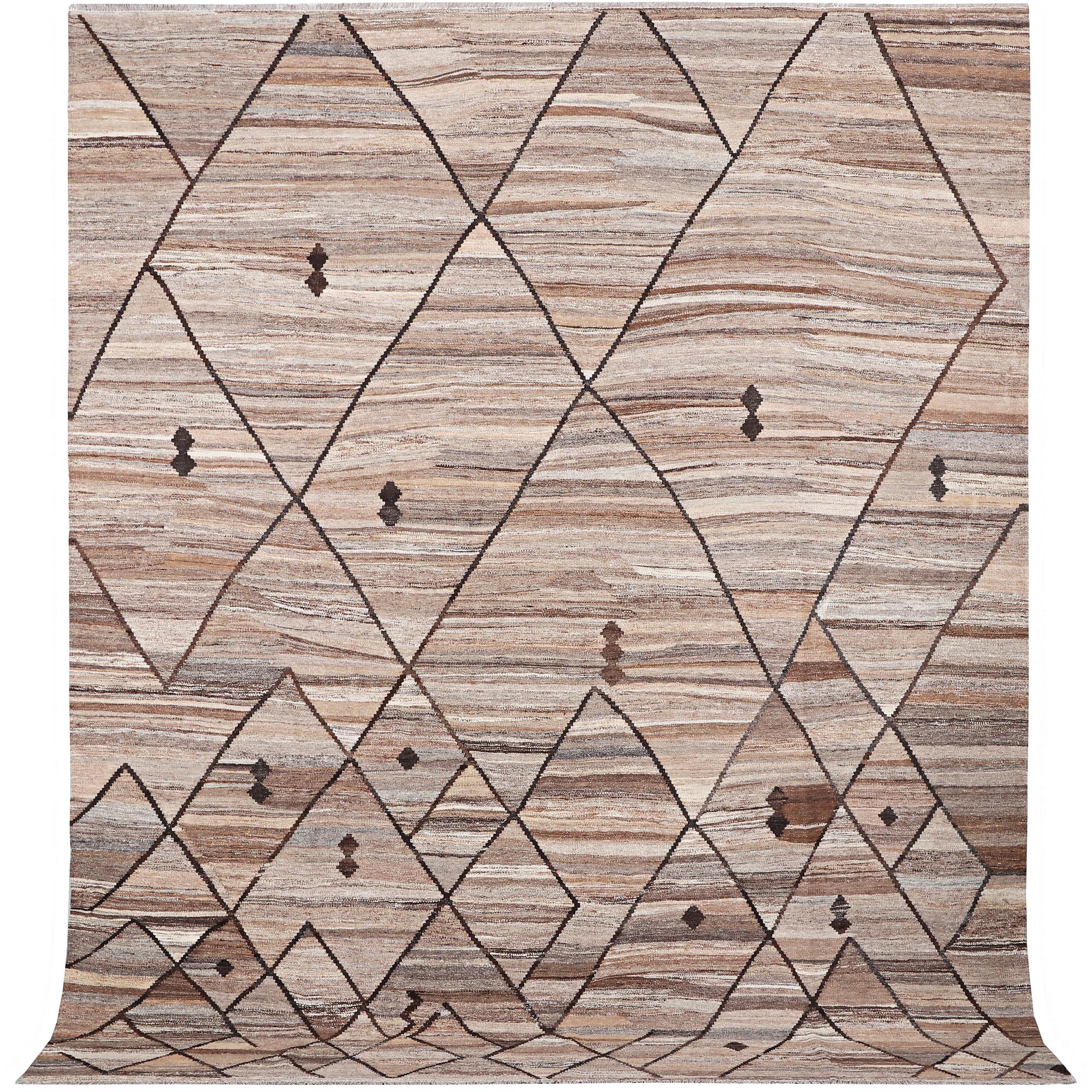 A carpet, Afghan Kilim, c. 302 x 254 cm.