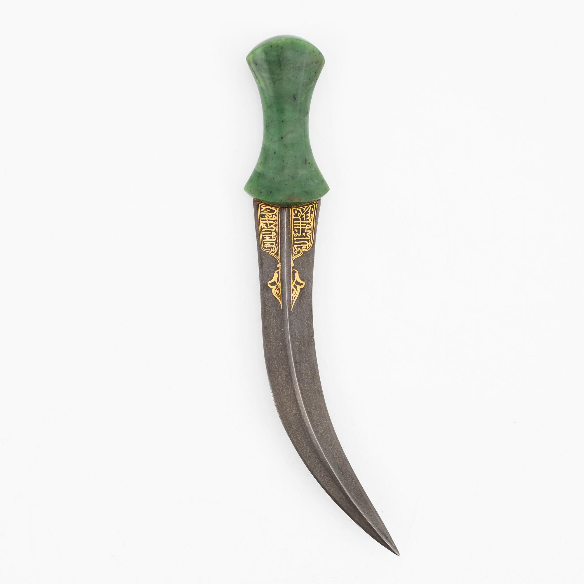 Khanjar, dagger, indopersian for the ottoman market, turn of the Century 1900.