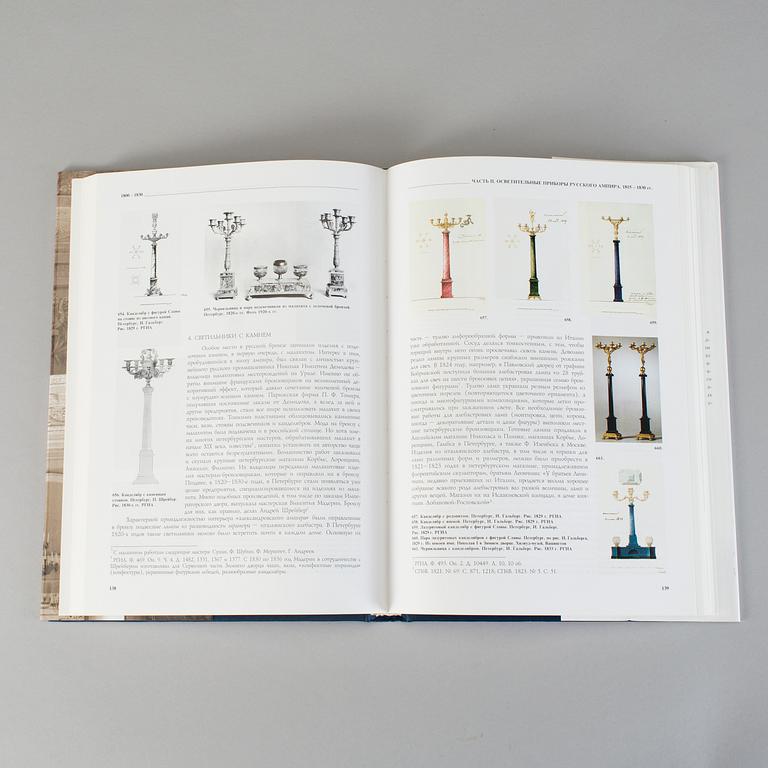 BOOK, "The Russian Chandeliers, 1760- 1830", Igor Sychev, P.B.V.R., Russia 2003.