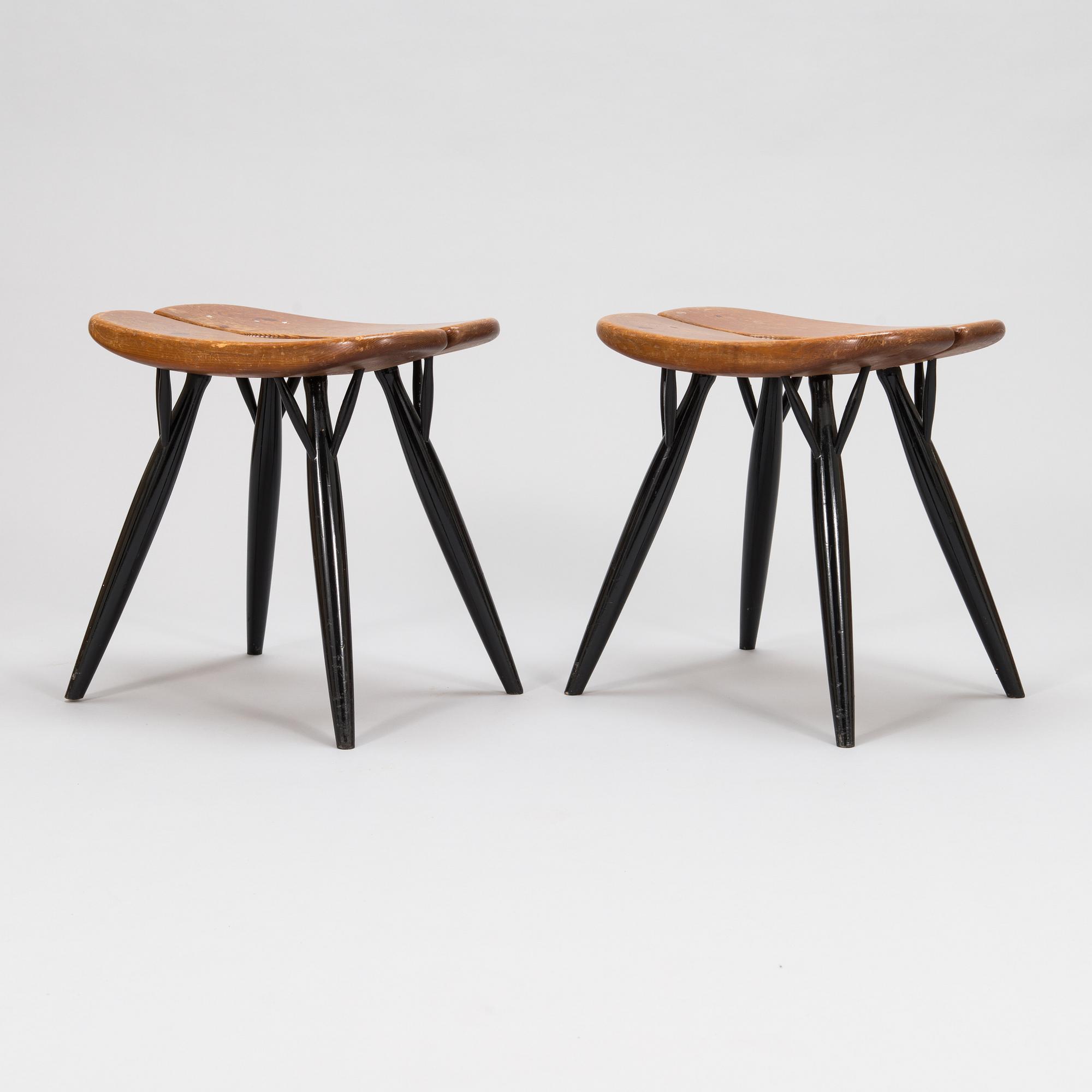 Ilmari Tapiovaara, pallar, 2 st, "Pirkka", Laukaan Puu, 1960-tal.