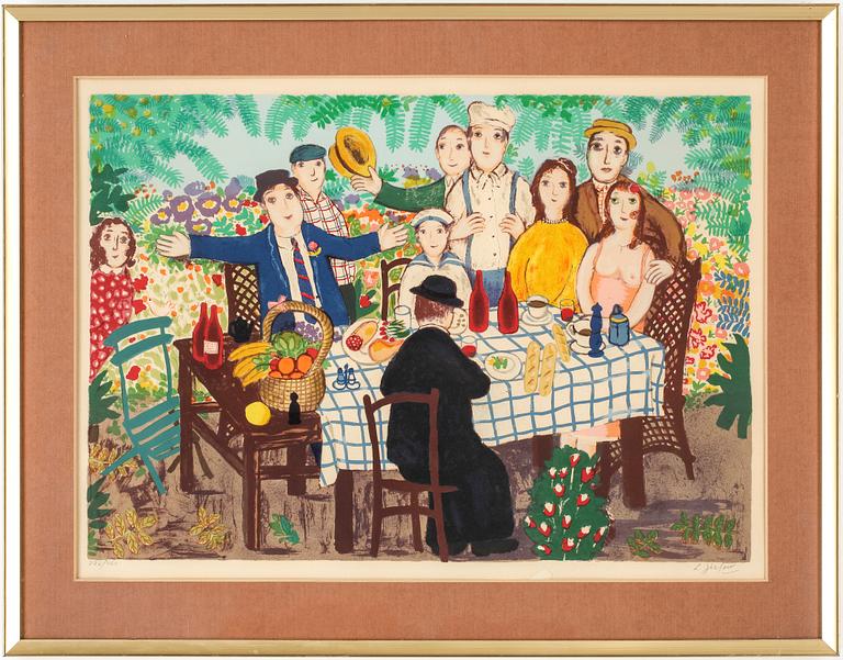 LENNART JIRLOW, färglitografi, signerad och numrerad 226/460.