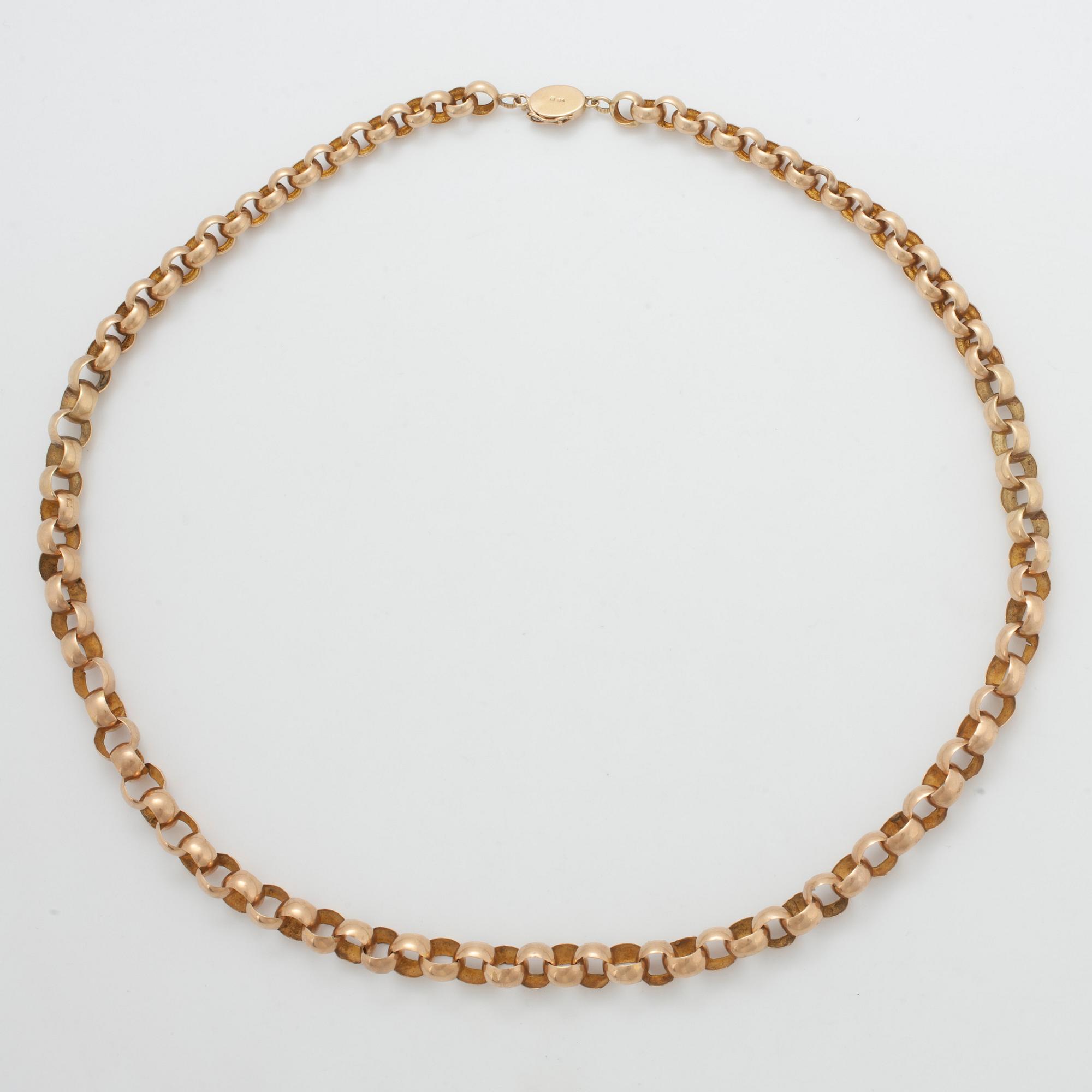 NECKLACE, 18K gold.