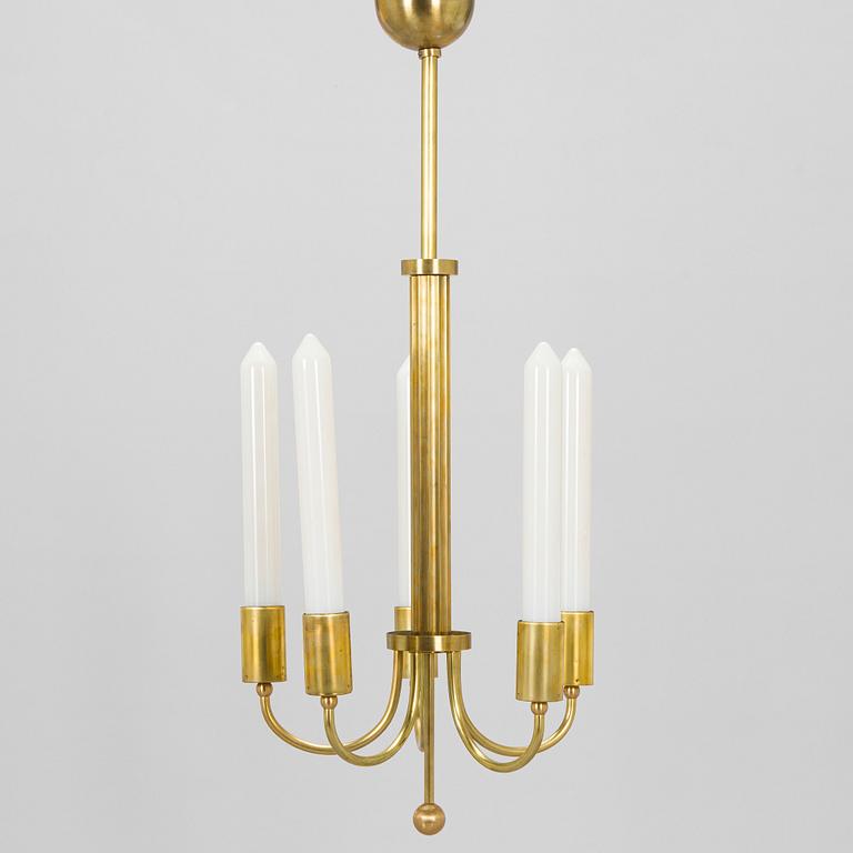 A chandelier, latter half of  the 20th century.
