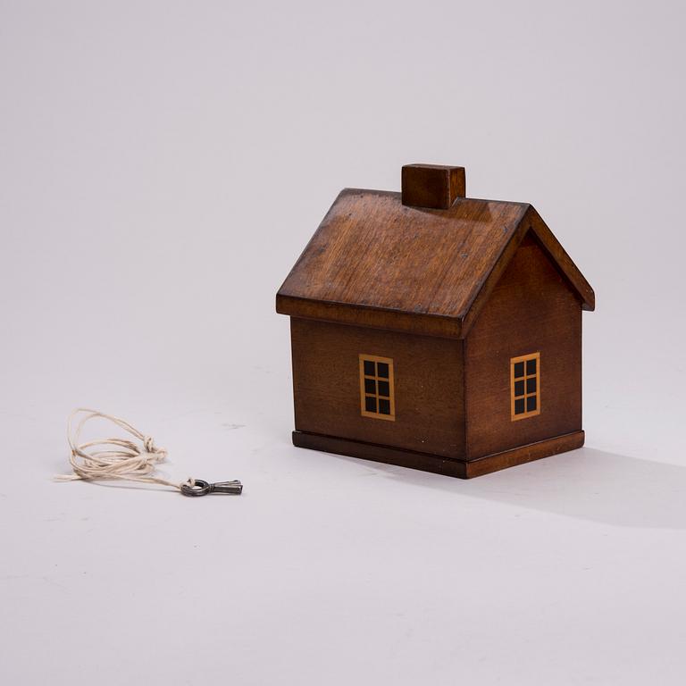 SPARBÖSSA, trä, 1930-tal.