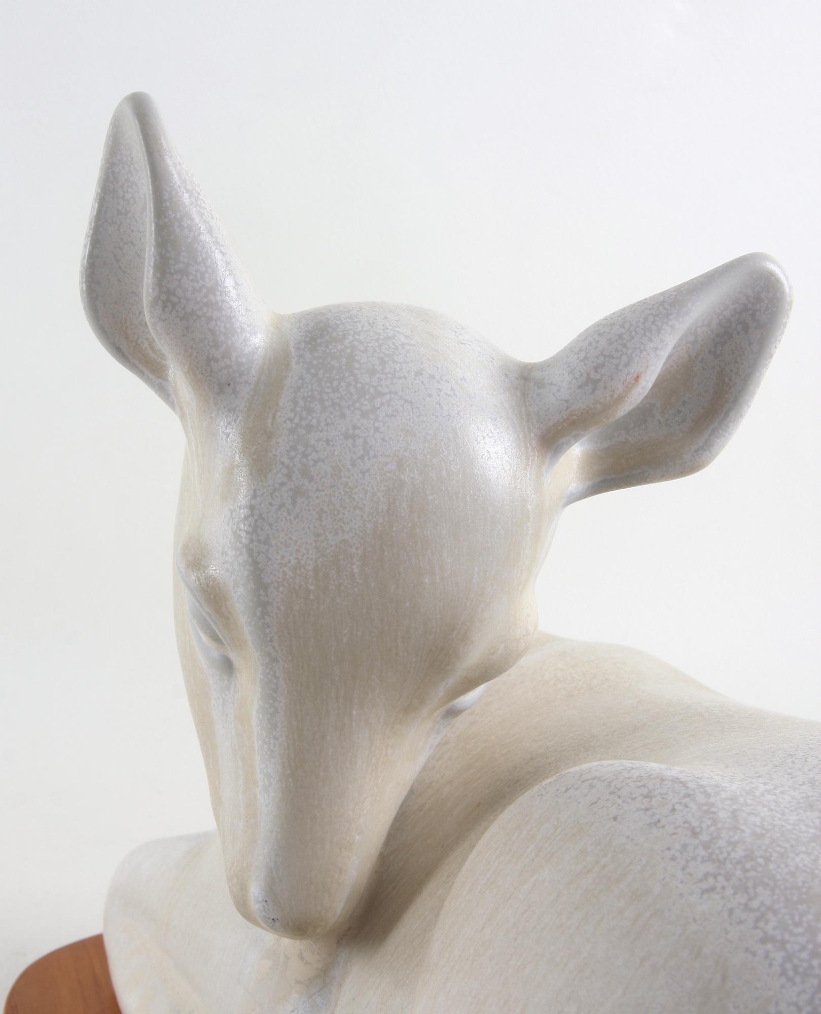 FIGURIN, stengods. Gunnar Nylund, Rörstrand, numr 200/115.