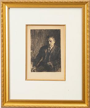 Anders Zorn, "Självporträtt 1904 I".