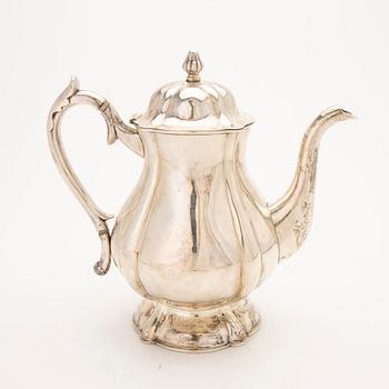 Coffee pot, silver, Guido Alm, Finland, 1927.