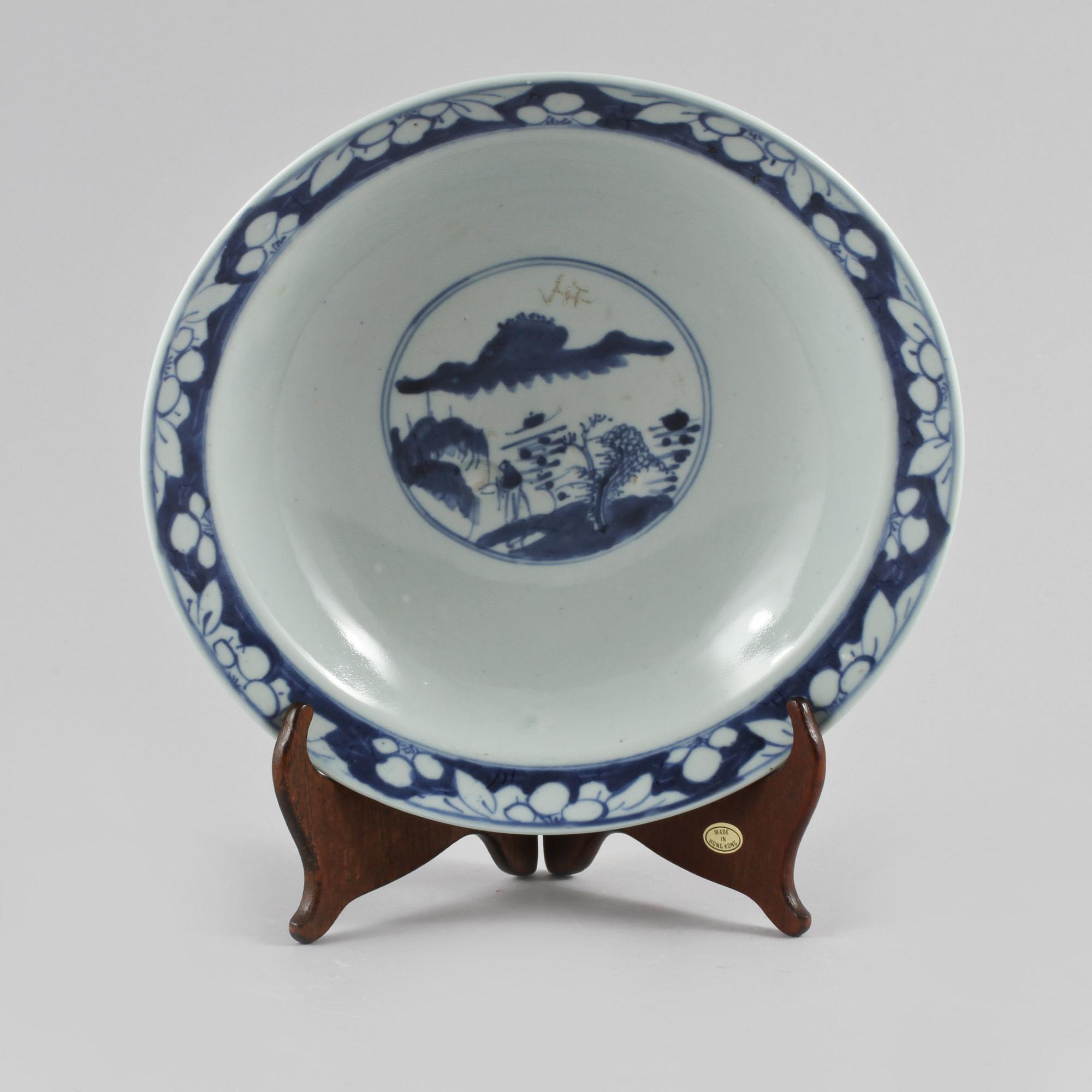 SKÅL, porslin, Kina, 1800-tal.