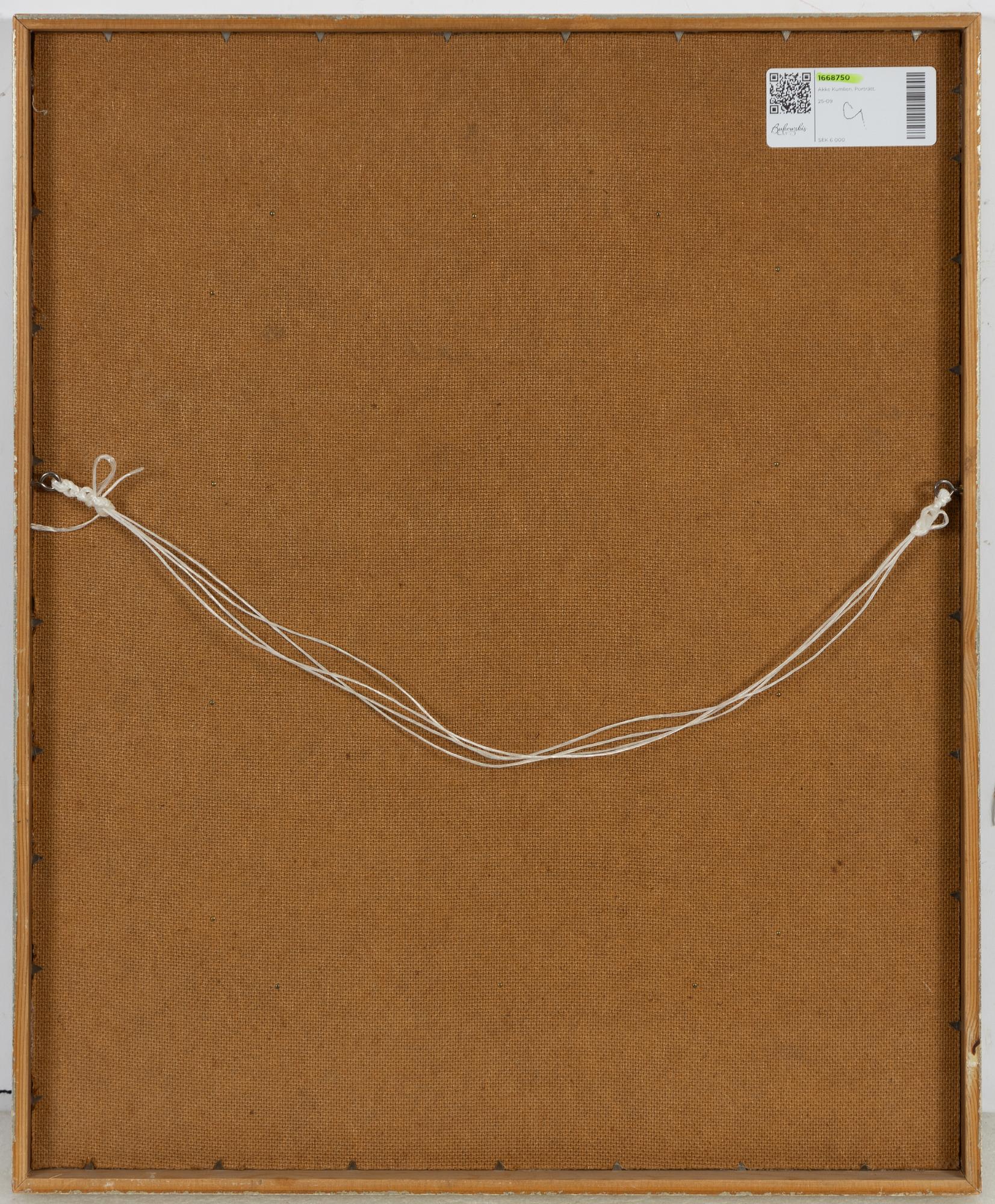 Akke Kumlien, Boy in profile.