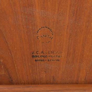 Knud Andersen, a teak fold table, J.A.C. Jensen, Aarhus, Denmark, 1950's/60's.