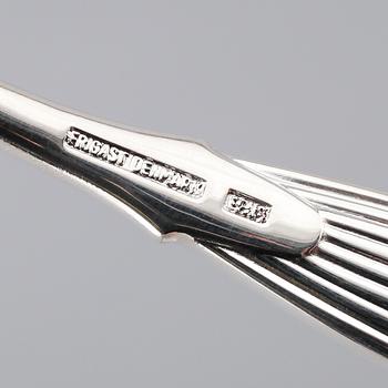 BESTICK, 89 delar, nysilver, "Savoy", 1900-talets andra hälft.