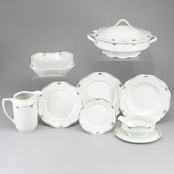 SERVIS, 58 delar, porslin, KPM, 1900-talets mitt.
