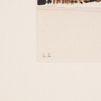 Lars Lerin, "Winter Landscape".