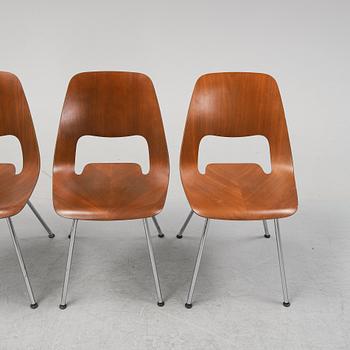 ALFREDO HÄBERLI, four 'Jill' chairs, Vitra, 2012.